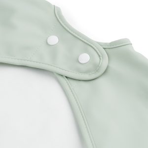Sleeved pocket bib - Croco - Green