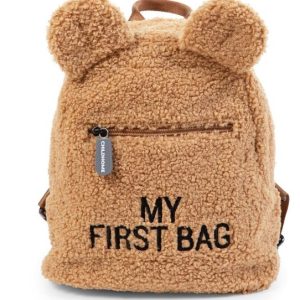 CHILDHOME - Mochila My First Bag Teddymarron