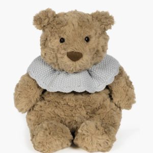 PASITO A PASITO - Peluche Tricot 29cm para Bebé Menino - Azul