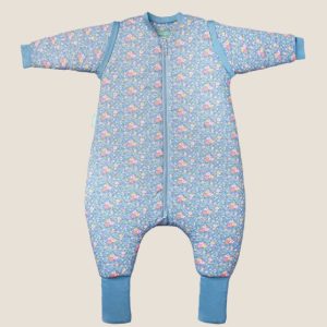MOLIS & CO – Macacão de Dormir com Mangas e Meias TOG 2.5 – Wild Orchid