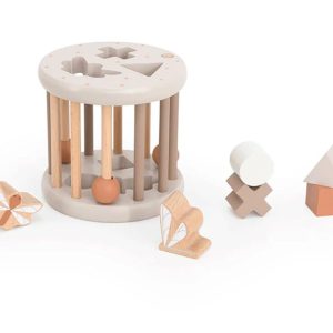 LABEL LABEL – Roda de Classificação de Formas de Madeira Nougat +12M