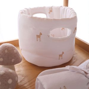 GLOOP! - Cesta Organizadora em Algodão Orgânico Little Deer