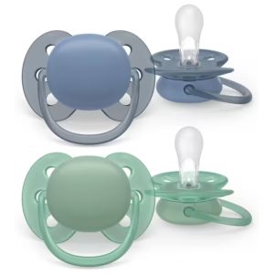 PHILIPS AVENT - CHUPETAS ULTRA SOFT 6-18M LISA MENINO