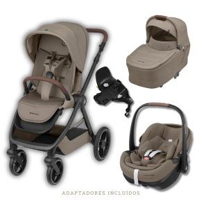 MAXI COSI - CARRINHO OXFORD PLUS + PEBBLE 360 PRO2 + OFERTA BASE FAMILYFIX 360 PRO