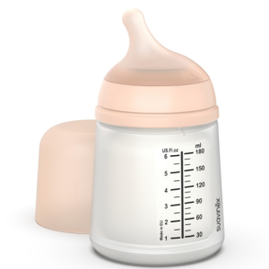 SUAVINEX – BIBERÃO DE SILICONE ANTICÓLICAS 180ML TETINA ZERO.ZERO FLUXO S FAIR